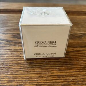 Giorgio Armani Crema Nera Supreme Reviving Cream 15ml / 0.5oz NEW & SEALED